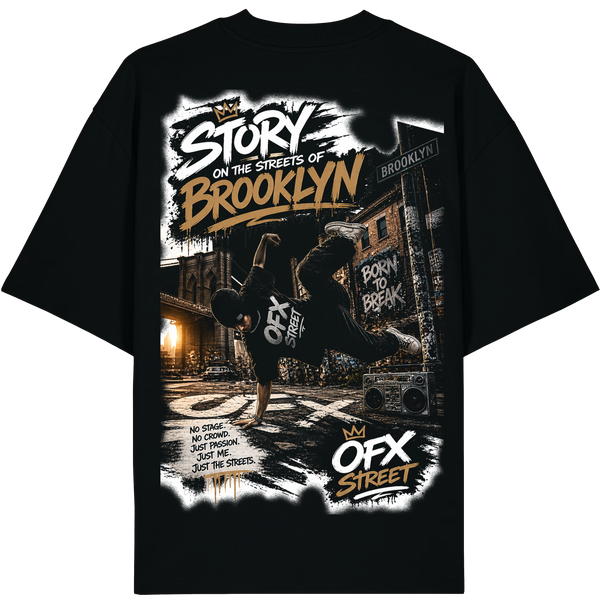 OFX Brooklyn Streets Story Tee - spate